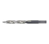 BOHRCRAFT Turbo Step HSS-G - Broca en espiral con 3 caras (diámetro 8,0 x 117 mm, contenido: 10 unidades)