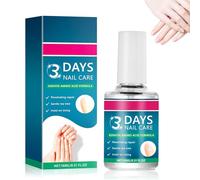 Bohrma 3 días para el cuidado de las uñas, tratamiento de uñas de queratina, aceite de nai con fórmula de ácido amino de queratina, no grasas y de rápida absorción, fortalecimiento de las uñas con