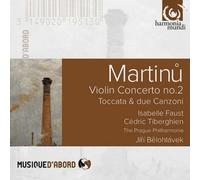 Bohuslav Martin Martinu: Violin Concerto No. 2/Toccata & (CD) (Importación USA)