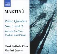Bohuslav Martin Piano Quintets Nos. 1 and 2 (Martinu Quar (CD) (Importación USA)