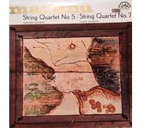Bohuslav Martinu , Janácek Quartet , Vlach Quartet , - String Quartet No. 5 / String Quartet No. 7 - Supraphon - SUA 10424