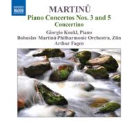 Bohuslav Martinu Piano Concertos Nos. 3 and 5 (CD) Album (Importación USA)