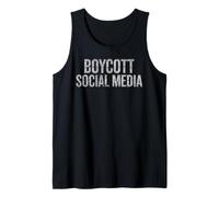Boicot a las redes sociales en dificultades Camiseta sin Mangas