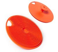 Boie USA Limpiador corporal - Alternativa higiénica y exfoliante de lufa - se siente como un limpiador de silicona suave para la piel sensible, hipoalergénico, sin BPA ni látex, fabricado en los