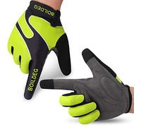 boildeg Guantes de Ciclismo de Bicicleta Guantes de Bicicleta de Carretera de Medio-Dedo para Hombres Mujeres Acolchado Antideslizante Transpirable