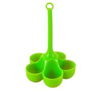 Boiled Egg Holder - Heat-Resistant Cooker Silicone Eggs Steamer Tray With 5 Grids, Multipurpose Egg Cooking Rack Compatible With Pressure Cooker Quickly Breakfast Prep Kitchen Accessories