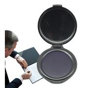boiler Almohadilla de sello de huellas dactilares, almohadilla de tinta portátil, sello de notario para notarios, escuelas y manualidades, sello de notario para uso en oficina