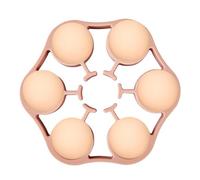 Boiling Egg Rack, Steaming Silicone Egg Holder Tray, Food-Grade Heat Resistant Cooking Stand for Pot Pressure Cooker Accessories, Kitchen Gadgets Utensils Organizer 6.18x6.18x0.79 Inches