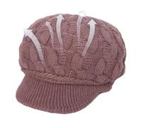 Boina con ala para Mujer,Sombreros cálidos de Invierno para Mujer - Gorros cálidos de Invierno con Visera Sombrero de Elegante de esquí para Mujeres niñas