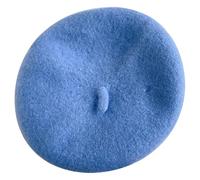 Boina de Perros Sombreros Cats Fashion Four Seasons Funny Wool cómodo Gorro de Mascotas, Azul