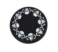 Boina diablo para mujer, sombrero de pintor genial para mujer, sombrero de telaraña de Halloween para otoño e invierno, gorro para uso casual, gran Hallo