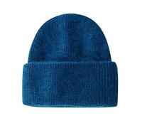 Boina Gavroche Hombre Sombrero de punto Mujeres Color Caramelo Versátil Sombrero Mujeres Otoño e Invierno Sólido Sombrero Conejo Sombrero Sombrero Gorro Satén Cabello Noche Blanco, azul, Talla única