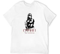 BOINAITS Conan The Barbarian Sword Swinging Mens T Shirt Schwarzenegger Film Movie White S