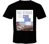 BOINAITS Cool Hand Luke Movie Fan T Shirt Casual Graphic Comfortable Tops Black L