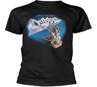 BOINAITS Dokken 'Tooth & Nail' Mens T-Shirt Casual Graphic Tops Black 3XL