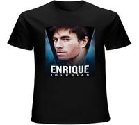 BOINAITS Enrique Iglesias T-Shirt Unisex Mens Tees Black XXL
