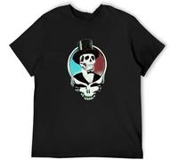 BOINAITS Grateful The Spring of Dead Casual Custom Short Sleeve Cotton T Shirt Black M