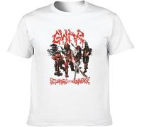 BOINAITS GWAR Band Scumdogs of The Universe Men Adult Short Sleeve T Shirt White S