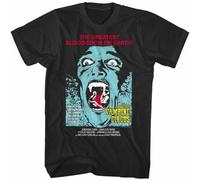 BOINAITS Hammer Horror Vampire Circus Men's T Shirt Fangs Greatest Blood Show on Earth Black XL
