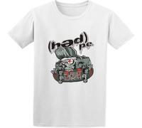 BOINAITS Hed PE Skull Reunion Dance Value Funny Blonde T-Shirt White L