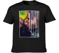 BOINAITS Men's Fight Club Cotton T Shirt Casual Graphic Tops Black 3XL