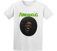 BOINAITS Men's George Clinton and Parliament Funkadelic Free Your Mind Cotton T Shirt White XL