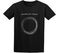 BOINAITS Nothing But Thieves Logo Funny T Shirts for Men Adult Black XXL
