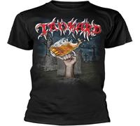 BOINAITS Tankard 'Die with A Beer' T-Shirt Casual Graphic Tops Black XL