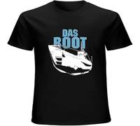 BOINAITS The Boat u96 tysk U båtfilm herr t-Shirt tryckt grafisk topp Unisex t-Shirt Black S