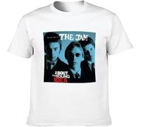BOINAITS The Jam About Young Idea Short Sleeved T-Shirt for Men White M