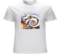 BOINAITS The Moody Blues Logo Men's T-Shirt Fit Casual Graphic Short Sleeve Tops White XXL
