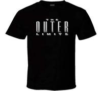 BOINAITS The Outer Limits TV Show 2 Men T Shirt Fit Casual Graphic Tops Black L