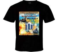 BOINAITS Who Killed Captain Alex Ugandan Funny Action Movie Fan T Shirt Black S