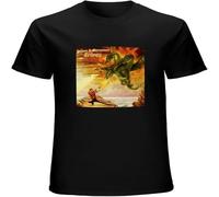 BOINAITS Yngwie Trilogy Malmsteen Tour 2020 edanstress Slim Fit Vintage T-Shirt z krótkim rękawem zabawny Top Black XL