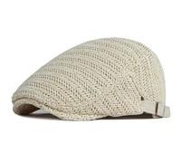 Boinas Sombreros Gorra De Boina Sombrero De Boina De Paja Transpirable Gorra Plana Ajustable Para Hombre Y Mujer Sombrero De Artista Vintage Boinas Para Hombres Y Mujeres 55-60 Cmbeige Ajustable