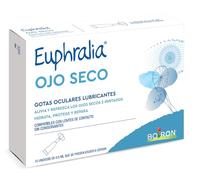 BOIRON Euphralia Ojo Seco 15 Unidosis - Gotas Hidratantes con Ácido Hialurónico para Sequedad Ocular y Fatiga Digital - Lubricación Prolongada