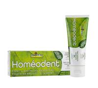 BOIRON Homeodent Dentífrico con Flúor y 4 Extractos de Plantas, Cuidado Dientes y Encías, Sabores Clorofila, 75 ml, para Adultos y Niños