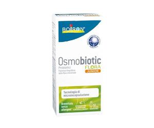 Boiron Osmobiotic Flora Junior Integratore di Probiotici per Bambini, 12 Stick