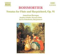 Boismortier Joseph B – Sonates pour flûte Op.91 – NAXOS