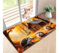 boiszeda Alfombra para Decorar su Dormitorio o Sala de Estar con Impactantes Imágenes 3D en Suave Vellón de Cristal