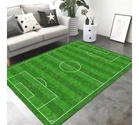 boiszeda Alfombras para Jugar al fútbol y al Baloncesto Felpudo Pista de Atletismo Campo de fútbol para niños Alfombra Decorativa para la Puerta del Dormitorio Chicos Adolescentes