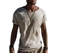 boiszeda Camiseta vikinga para Hombre Camisetas con Motivos de runas nórdicas Camiseta del Árbol de la Vida Ropa vikinga de Estilo Vintage