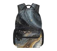 boiszeda Mochila con estampado de mármol gran capacidad mochila escolar estudiantes mochilas para portátil informal y estética ideal para la vuelta al cole los viajes y el día a día