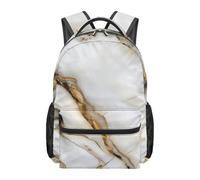 boiszeda Mochila con estampado de mármol gran capacidad mochila escolar estudiantes mochilas para portátil informal y estética ideal para la vuelta al cole los viajes y el día a día