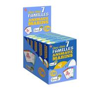 Boite 6 jeux7 familles animaux marins: 0