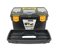 Boite à outils 18" 432 x 250 x 238 mm Caisse a outils multi-rangement haute résistance