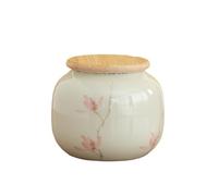 Boîte à thé - Recipiente de té creativo pintado a mano para el hogar, cerámica sellada, tarro de almacenamiento para té, caramelos, especias