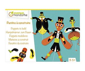 Boîte créative, pantins à construire 5 pl. 23x4x16 cm KC123C