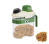 Boite Croquette Chien - Couvercle À Rabat Avec Joint Etanche | Boîte Alimentaire Avec Roulettes | Distributeur De Boîtes Hermétiques Transparentes Avec Couvercle Pour Le Stockage Des Aliments Pour Ani