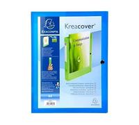Boite de classement a pression dos 40mm polypropylene chromaline 7/10e krea cover